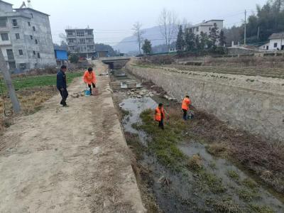 【清洁家园在行动】通城县大坪乡：聚力河道整治 绘就农村清洁家园新画卷