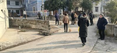 【清洁家园在行动】通城县石南镇柏树村开展“清洁家园”百日攻坚行动