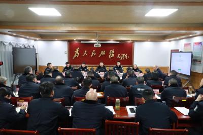 通城县公安局召开派出所工作现场推进会