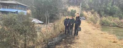 野外用火莫侥幸！通城一居民菜地烧草引发火情被依法处罚