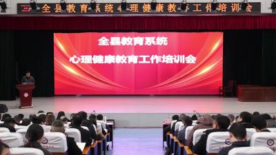 视频-通城县教育系统心理健康教育工作培训会召开