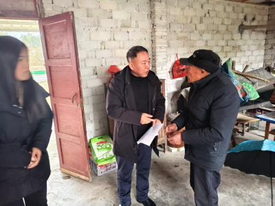 通城县石南镇：心系独居老人 雨雪冰冻防范排查暖民心