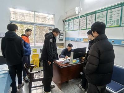 通城县麦市镇人武部组织2026年度春季征兵初检工作