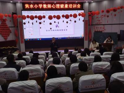 通城县隽水小学开展教师心理健康专题培训