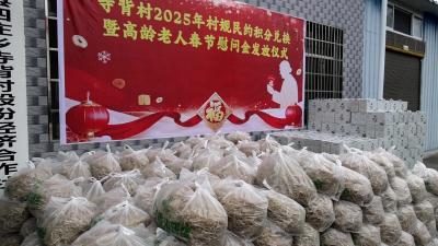 视频-通城县四庄乡寺背村：“积分+敬老”添年味 文明新风暖人心