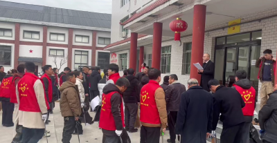 通城县塘湖镇主题党日绘就清洁家园新画卷