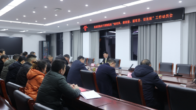 通城县发改局召开“转作风、提效能、谋项目、促发展”工作动员会