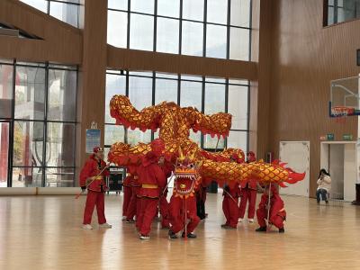 通城县五里镇左港村：民俗闹春 文明传情