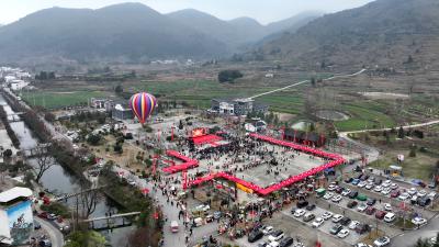 三省边区共赴红色年集 新风年味融合革命老区——通城县塘湖镇“新风贺春”赶集活动见闻