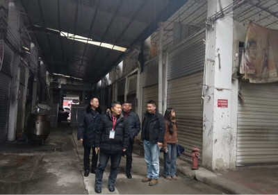 筑牢安全防线丨通城县隽水镇开展老农贸市场安全专项检查