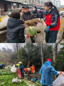 【清洁家园在行动】通城县隽水镇雁塔社区：清洁家园百日攻坚 焕新水果市场周边环境