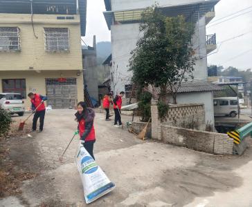 【清洁家园在行动】通城县大坪乡：清洁家园焕新颜 喜迎新春启新程