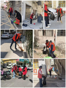 党员群众齐参与 家园清洁常态优丨通城县隽水镇和平社区开展清洁家园活动