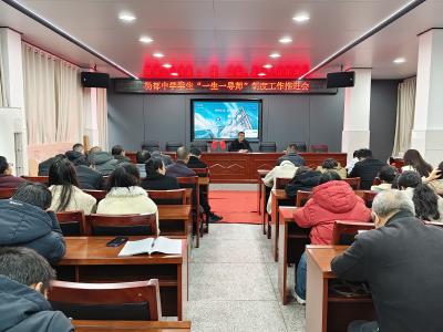 通城县杨部中学召开“一生一导师”制度工作推进会 筑牢校园安全防线