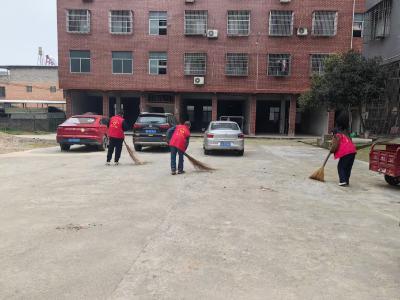 通城县沙堆镇开展“学雷锋·清洁家园”新时代文明实践活动