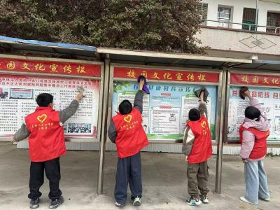 通城县大坪乡水口学校开展学雷锋系列主题活动