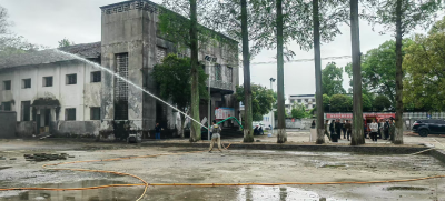 通城县石南镇：民兵亮剑练消防 军消协同筑防线