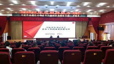 党建带团建 | 团县委举办《习近平总书记关于青年工作的重要思想导学》专题培训 