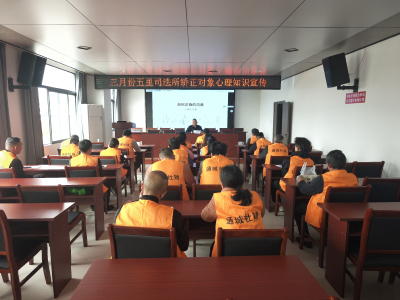 通城县五里镇司法所开展3月份社区矫正对象集中教育学习活动