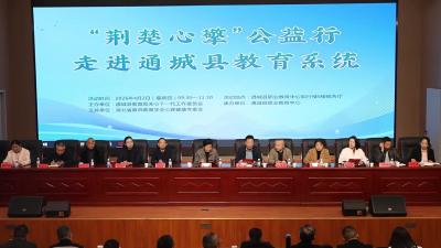 视频-“荆楚心擎”公益行通城开讲｜300余名教师集中“充电” 守护学生心理健康 