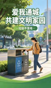 爱我通城  共建文明家园