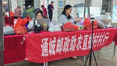 通城县沙堆镇开展“助农直播村村行·流动邮局进万家”活动