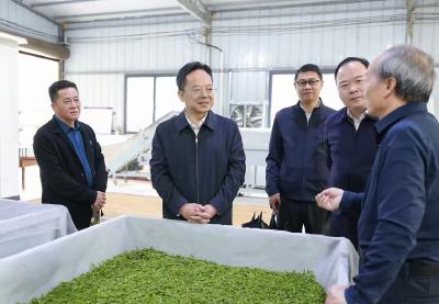 黄建平到四庄乡调研