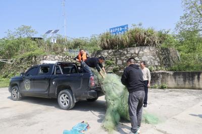通城县多部门联合开展打击非法捕捞和垂钓专项行动 守护一级饮用水源地安全  