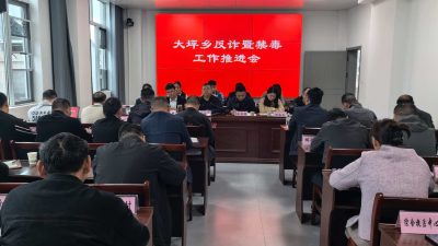 通城县大坪乡召开禁毒工作推进会 全面打响禁种铲毒攻坚战