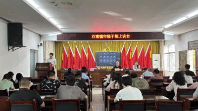 通城县石南镇：青年干部上讲台 家风家训润初心