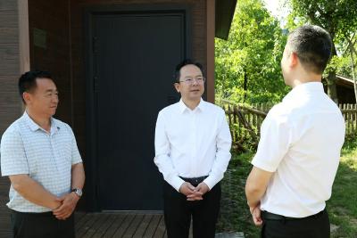 黄建平到塘湖镇调研