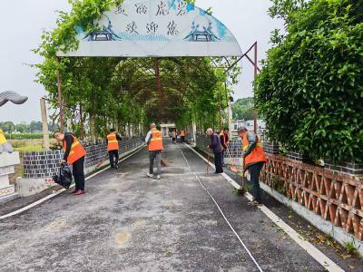 【清洁家园在行动】人人动手齐参与 共建洁净新石南 | 通城县石南镇开展“清洁家园”集中行动