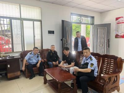 靠前服务解民忧 通城县石南镇虎岩村违建围墙矛盾成功化解