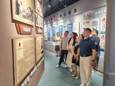 通城县隽水镇组织开展参观禁毒教育基地
