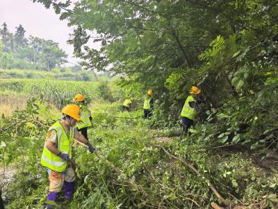 通城县石南镇石马村：以工代赈惠民生 凝心聚力建家园  