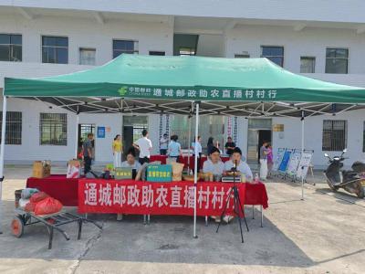 通城县麦市镇何塅村：农货搭上直播车 邮局搬到屋门口