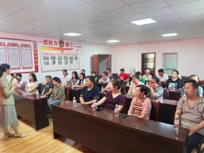 通城县沙堆镇开展“百场辅导进百站”未成年人心理健康专题讲座
