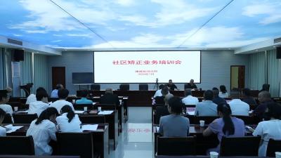 视频-通城县司法局开展社区矫正调查评估业务培训