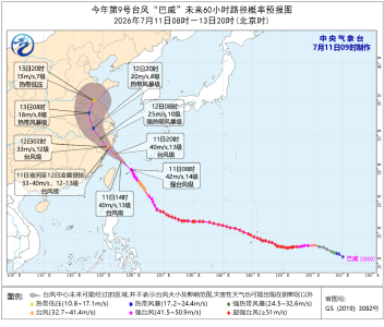 “巴威”即将登陆，大暴雨要来了！