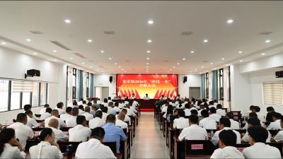 通城县麦市镇召开庆祝中国共产党成立105周年暨“两优一先”表扬大会