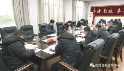 徐望主持召开2021年度县政府党组党史学习教育专题民主生活会