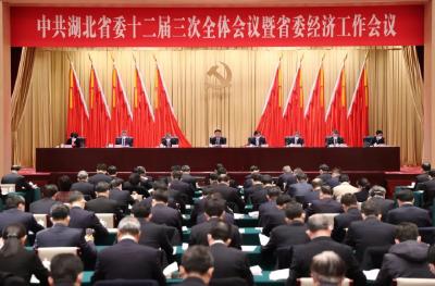 中共湖北省委十二届三次全体会议暨省委经济工作会议在汉举行