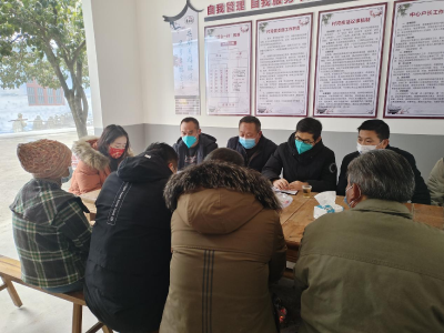 【二十大精神进支部】县领导到青山镇磨刀村共同缔造点宣讲党的二十大精神