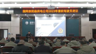 国网崇阳县供电公司：警电携手  把好行车安全“方向盘”