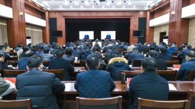崇阳县组织收视收听全省优化营商环境工作电视电话会议