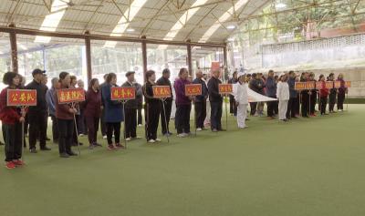 崇阳县迎“五一”劳动杯职工门球赛欢乐开赛