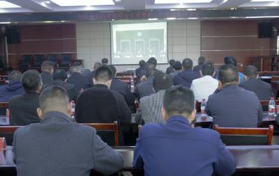 崇阳县组织收视收听全国、省、市自建房安全专项整治工作电视电话会议