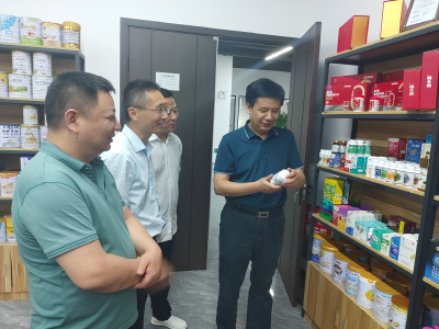 省市场监管局调研组到崇阳县调研保健食品广告审查工作