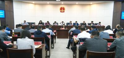 崇阳县第十九届人民代表大会常务委员会第十六次会议召开