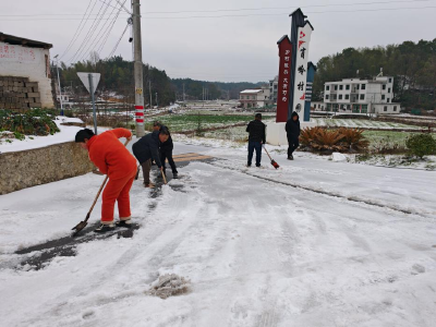 崇阳县肖岭乡：风雪虽寒 爱暖人心